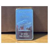 Buffalo Silver Bar 1 Troy Ounce .999 Fine Silver