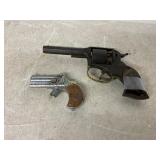 Two Vintage Toy Cap Guns with Issues