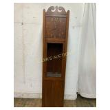 Wooden Grandfather-Style Clock Cabinet