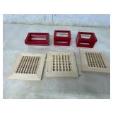 Wooden Louvered Vent Covers and Frames