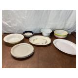 Ceramic and Glass Dishware Set