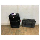 Two Soft-Sided Travel Suitcases
