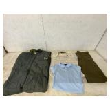 Clothing Lot: Jackets, Shirts, Pants
