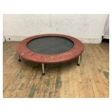 Small Round Trampoline with Red Vinyl Cover
