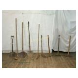 Nine Assorted Hand Tools