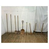 9 Assorted Hand Tools