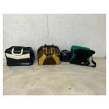 4 Bowling Balls with Bags