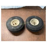 Two Carlisle 4.10-4NHS Tires