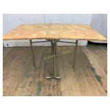 Folding Table with Wood Veneer Top