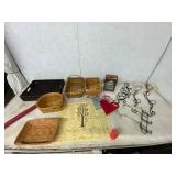 Decor, Baskets, and Wall Art