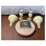 5 Decor Items with Salt Cooking Plate