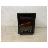 Wooden Electric Heater with Controls