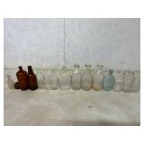 15 Assorted Glass Bottles