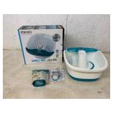 Homedics Bubble Mate Foot Spa with Accessories