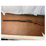 Double-Barrel Break-Action Shotgun Fireplace Hange