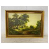 Framed Print After Asher B. Durandï¿½s ï¿½Sunday Morni