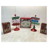 Lenox Holiday Divided Dish, Candle Holders, and Dï¿½