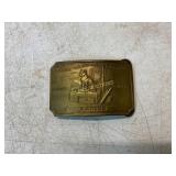 Wells Fargo & Co. Brass Belt Buckle