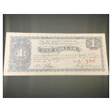 1933 Gastonia, NC Tax Anticipation Certificate