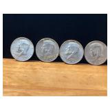 1965-1967 Kennedy Half Dollars, 40% Silver