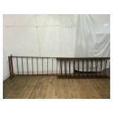 Rustic Iron Railings with Twisted Balusters