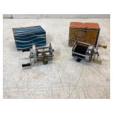 Vintage Fishing Reels with Boxes