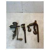 Three Vintage Metal Tools