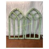 Arched Wooden Window Frames