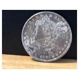 1885 Morgan Silver Dollar, 90% Silver