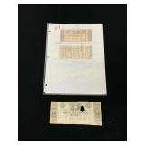 Bank of Augusta $4 Note and Augusta Bank Scrip