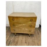 Three-Drawer Wooden Chest by Key Coffey