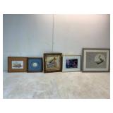 5 Framed Wall Artworks