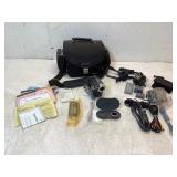 Sony DCR-DVD403 Handycam Camcorder With Accessorie