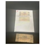 Farmers & Merchants Bank $3 Note, 1853