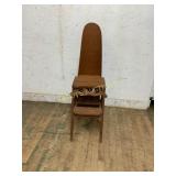 Wood Folding Combination Chair and Ironing Board