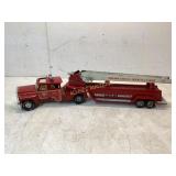 Pressed Steel Fire Truck Toy with NYLINT Tires