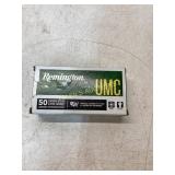 Remington UMC 9mm Luger Ammo, 50 Rounds
