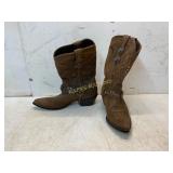 Durango Brown Western Leather Boots, Size 9M
