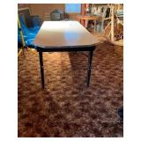 Rectangular Table With Black Base