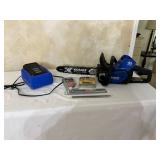 Kobalt 40V Max Brushless Chainsaw Set