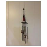 Lighthouse-Themed Wind Chime with Metal Tubes