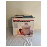 Rival Ice Cream and Yogurt Freezer Set