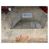 Wire Animal Trap With Metal Top