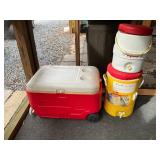 3 Igloo Hard-Shell Coolers