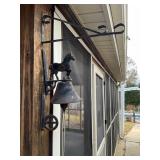 Cast Iron Bell with Horse Figure