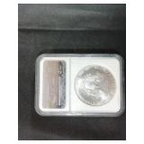 US 2009 S$1 Silver Eagle, KM-468, NGC MS 69