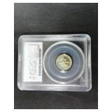 US 1961 10C Roosevelt Dime, 90% Silver, PCGS PR68