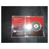 AU 2011 $2 Miniature Kangaroo Gold Coin, 0.016 oz,