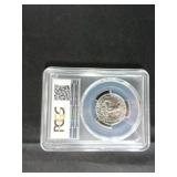 US 1962 25C Washington Quarter, 90% Silver, PCGS P