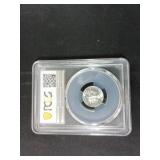 US 1955 10C Roosevelt Dime, Silver, PCGS MS66